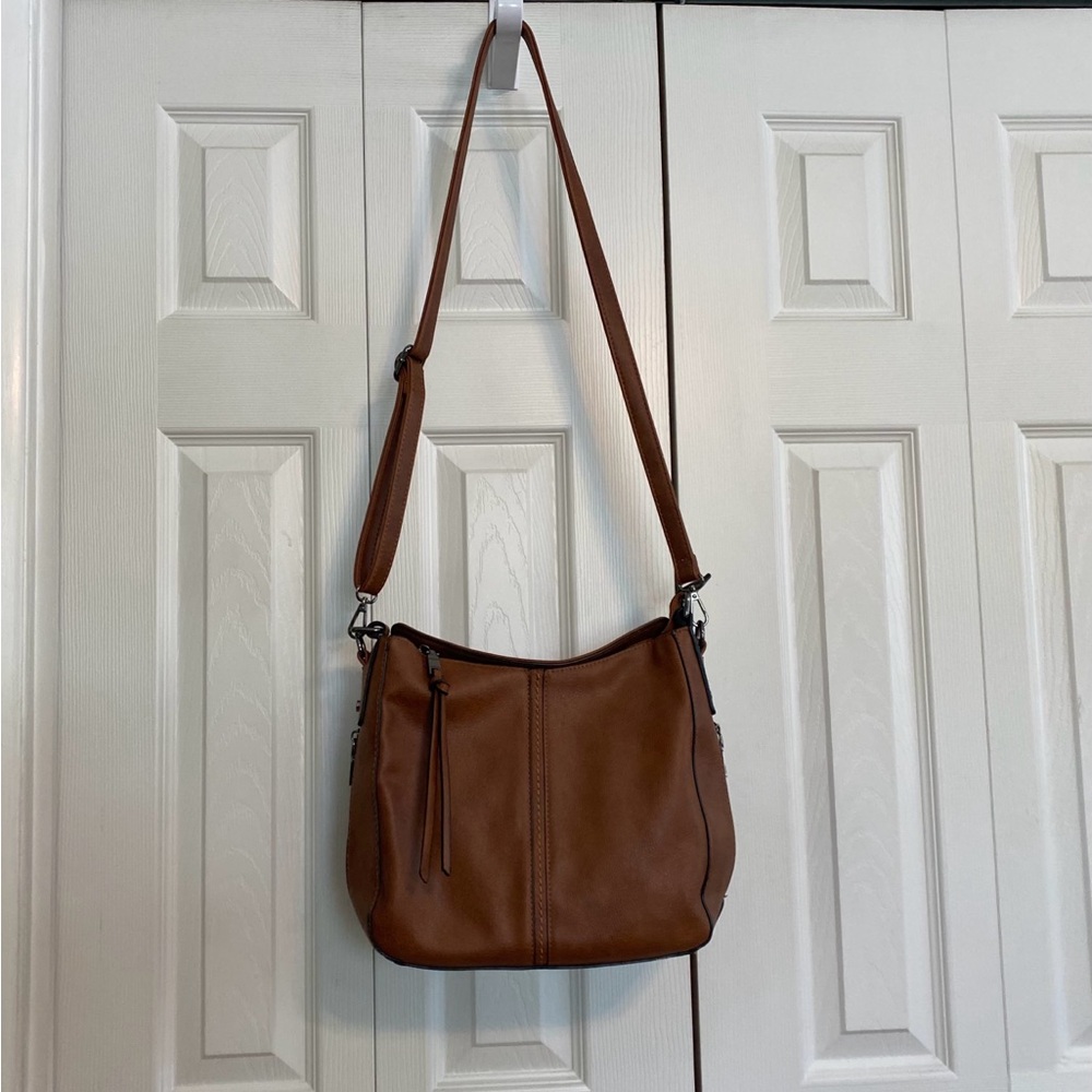 ☘️REALER Hobo Bag Bucket Purse Faux Leather Large